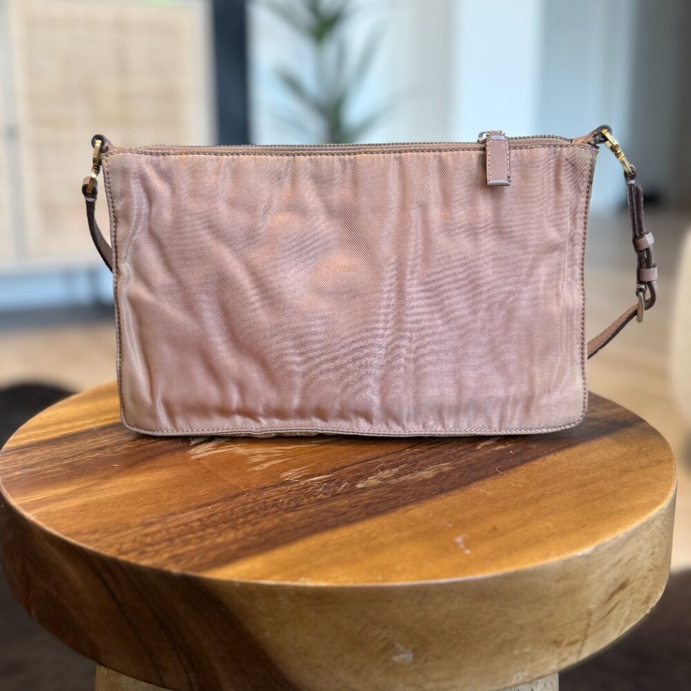 Rare Blush Prada Tessuto Shoulder Bag - Picture 3 of 7